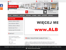 Tablet Screenshot of gabloty.eu