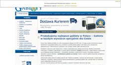 Desktop Screenshot of gabloty.pl