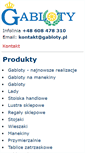 Mobile Screenshot of gabloty.pl