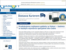 Tablet Screenshot of gabloty.pl